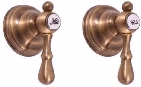 MORAVA Miscelatore Doccia Incasso Retro in Bronzo