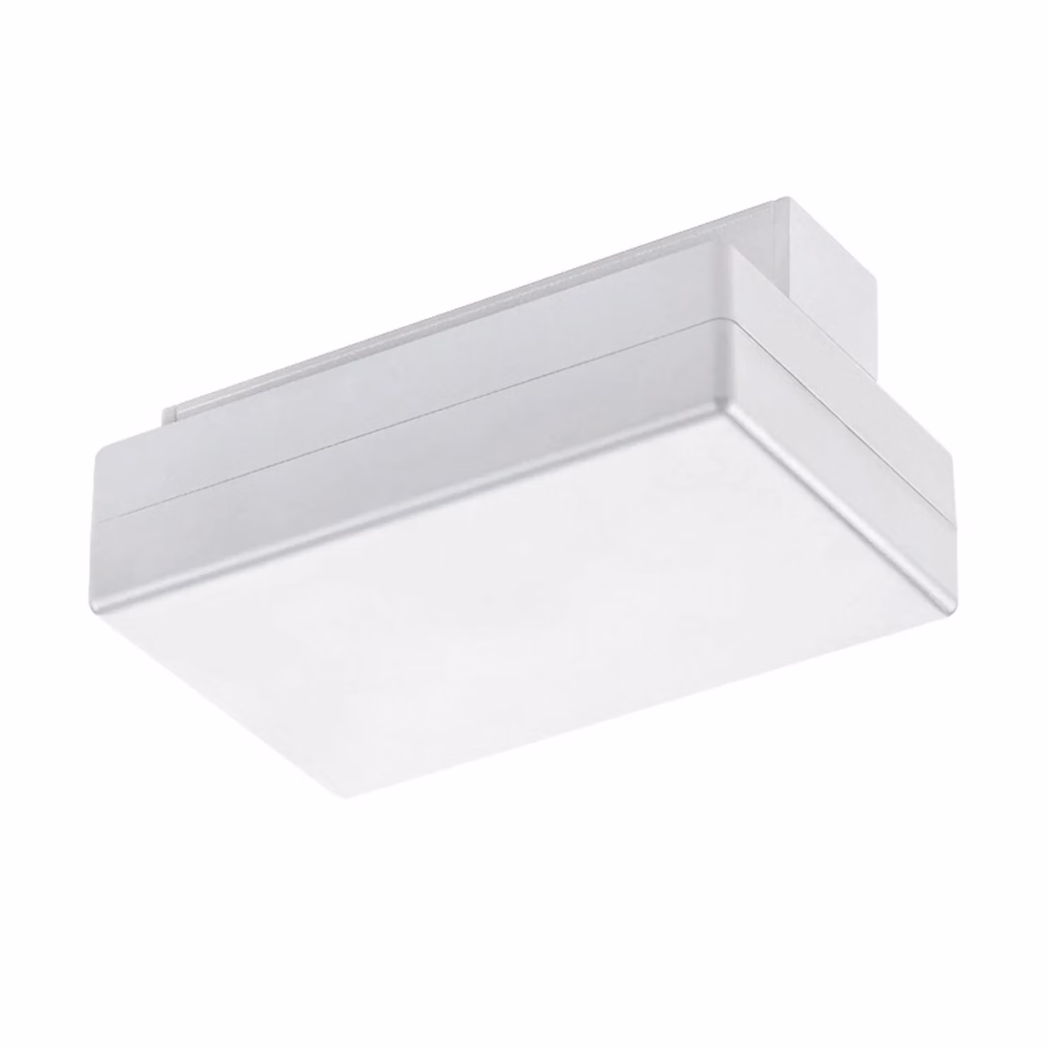 Trio Lighting Alimentazione flessibile per guida DUOline, bianco DUOline, Bianco / Opale, Plastica, Sistema a binario