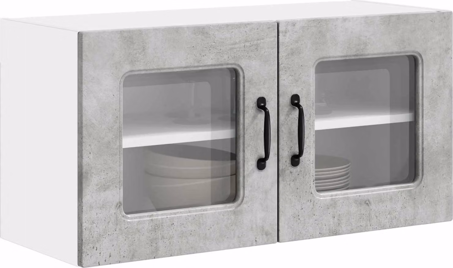 Pannello lavastoviglie Kalmar Grigio cemento 80 x 31 x 40 cm