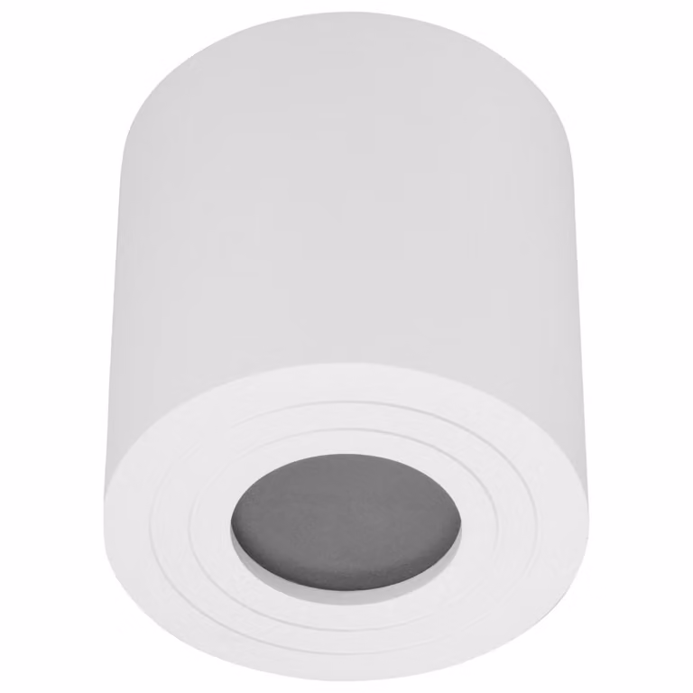 Faretto da superficie in alluminio GU10 IP54 - SPOT-1 008 bianco