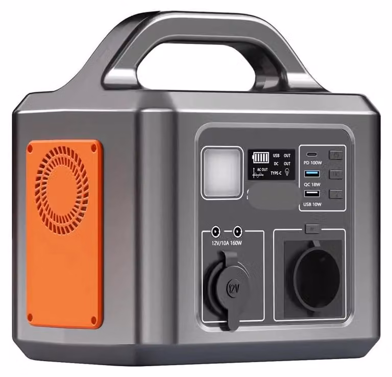 Centralina portatile – Batteria mobile – Alimentazione di emergenza – Batteria per attività all'aperto – Capacità di 538,7 Wh