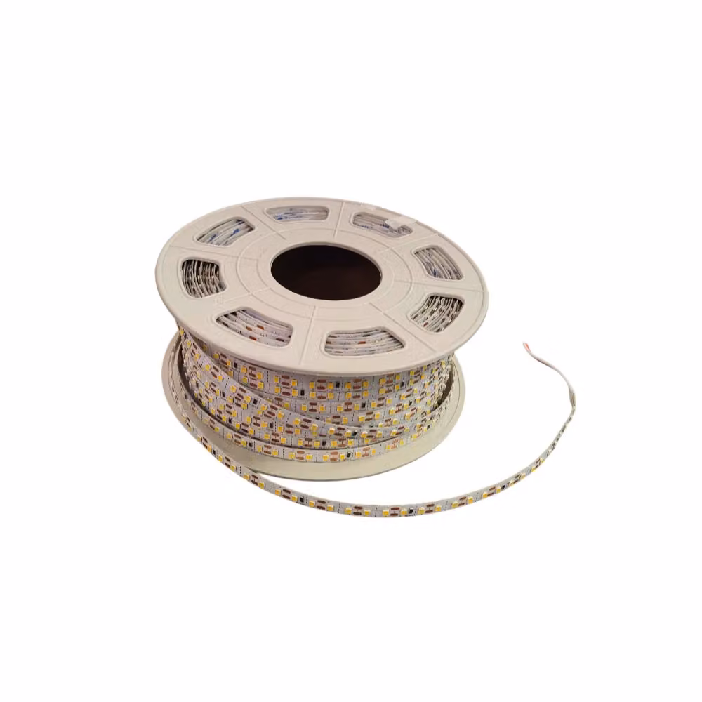 Striscia LED Professionale Sololed da 50 Metri per Interni, Luce Bianca Calda 4000K, 24V, 2640 lm/mt, IP20, Dimmabile e Autoadesiva, Taglio 2.95 cm – 2