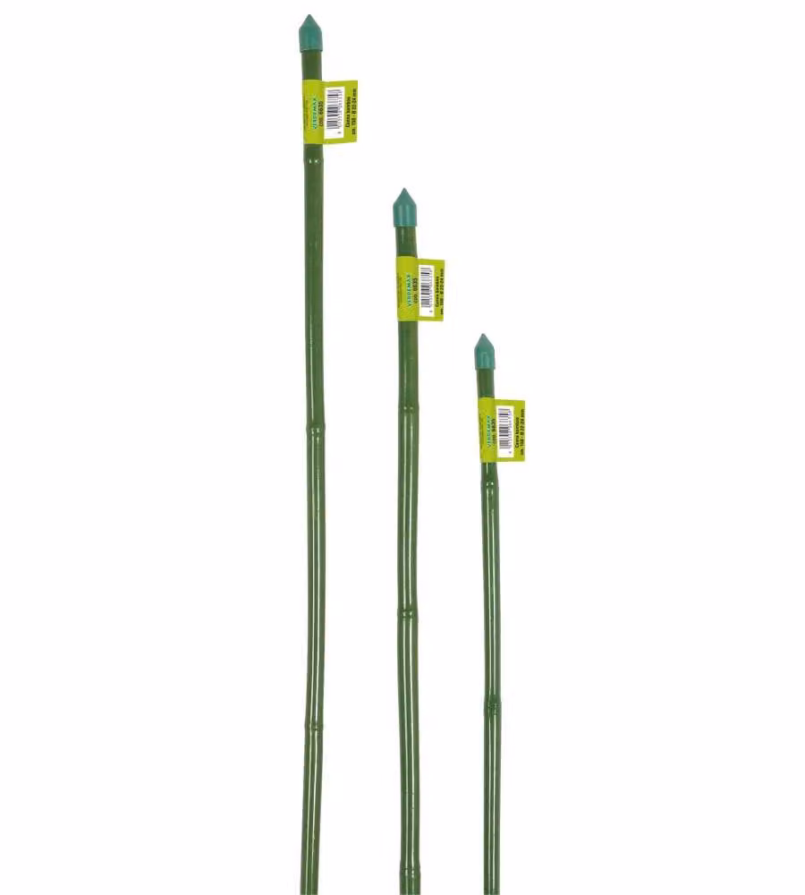 Tutori in Bamboo Plastificato Verde - 120 cm