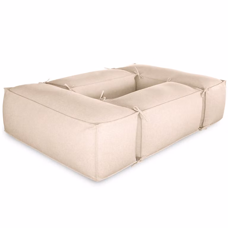 Salottino da esterno 2+2 moduli Beige