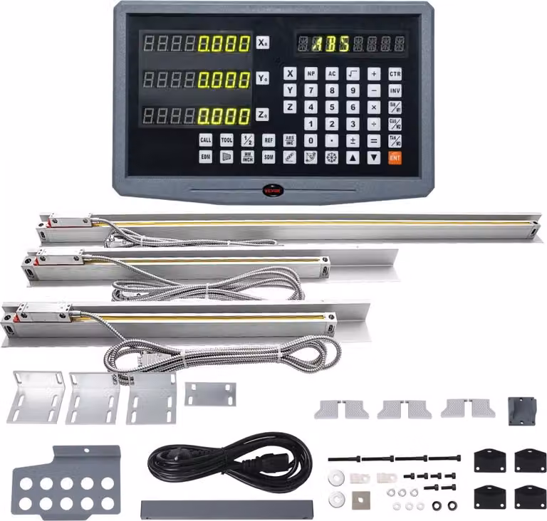 Display digitale 400/450/950 mm scala lineare - kit di visualizzazione DRO a 3 assi - sistema di controllo macchina preciso - per macchine per la lavorazione dei metalli e CNC