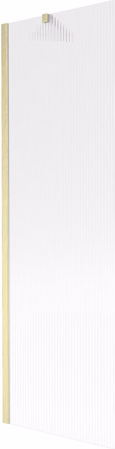 Mexen Next paratia doccia 1 anta 60 x 150 cm, strisce, oro spazzolato - 895-060-000-00-09-55