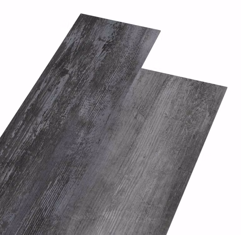 Listello per Pavimentazione Autoadesivo 32 pcs Grigio lucido