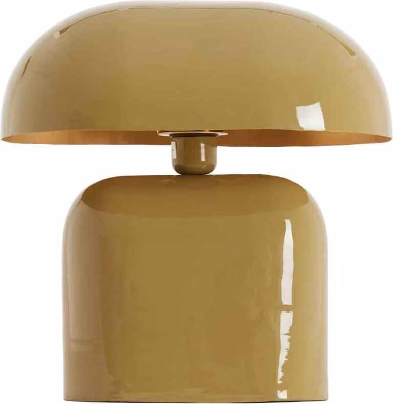 Lampada da tavolo - taupe - Todd - metallo - lampada da comodino - E27 - 1897533 - Light & Living