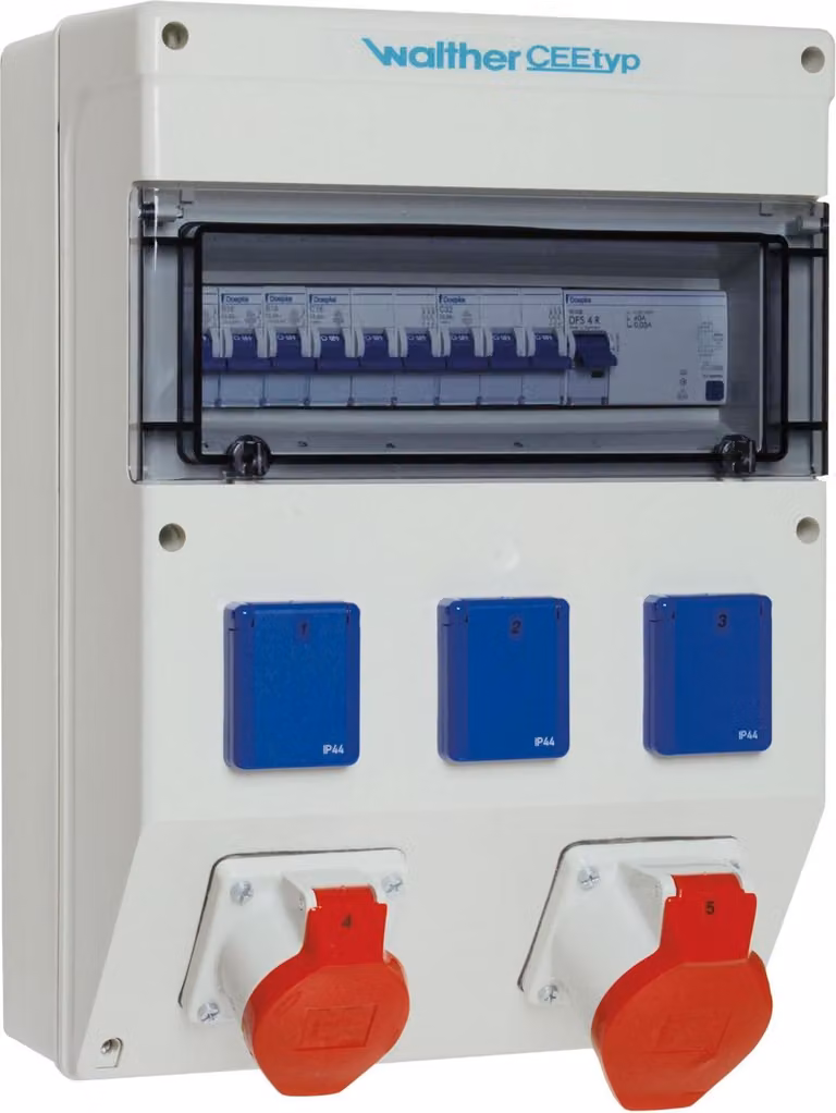 WALTHER-WERKE Combinazione di prese elettriche