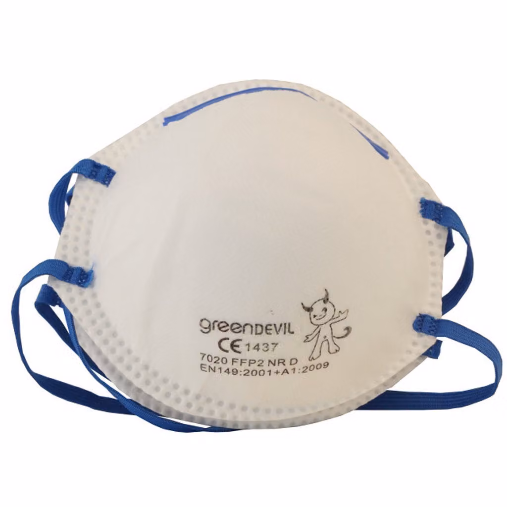 Connex Ffp2 Maschere antipolvere 2 pezzi Bianco/Blu
