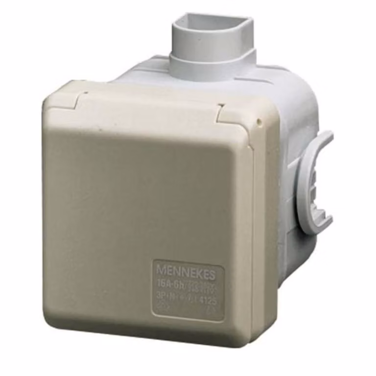 Presa da incasso Mennekes Cepex 16A,3p,6h,230V,IP44 4122