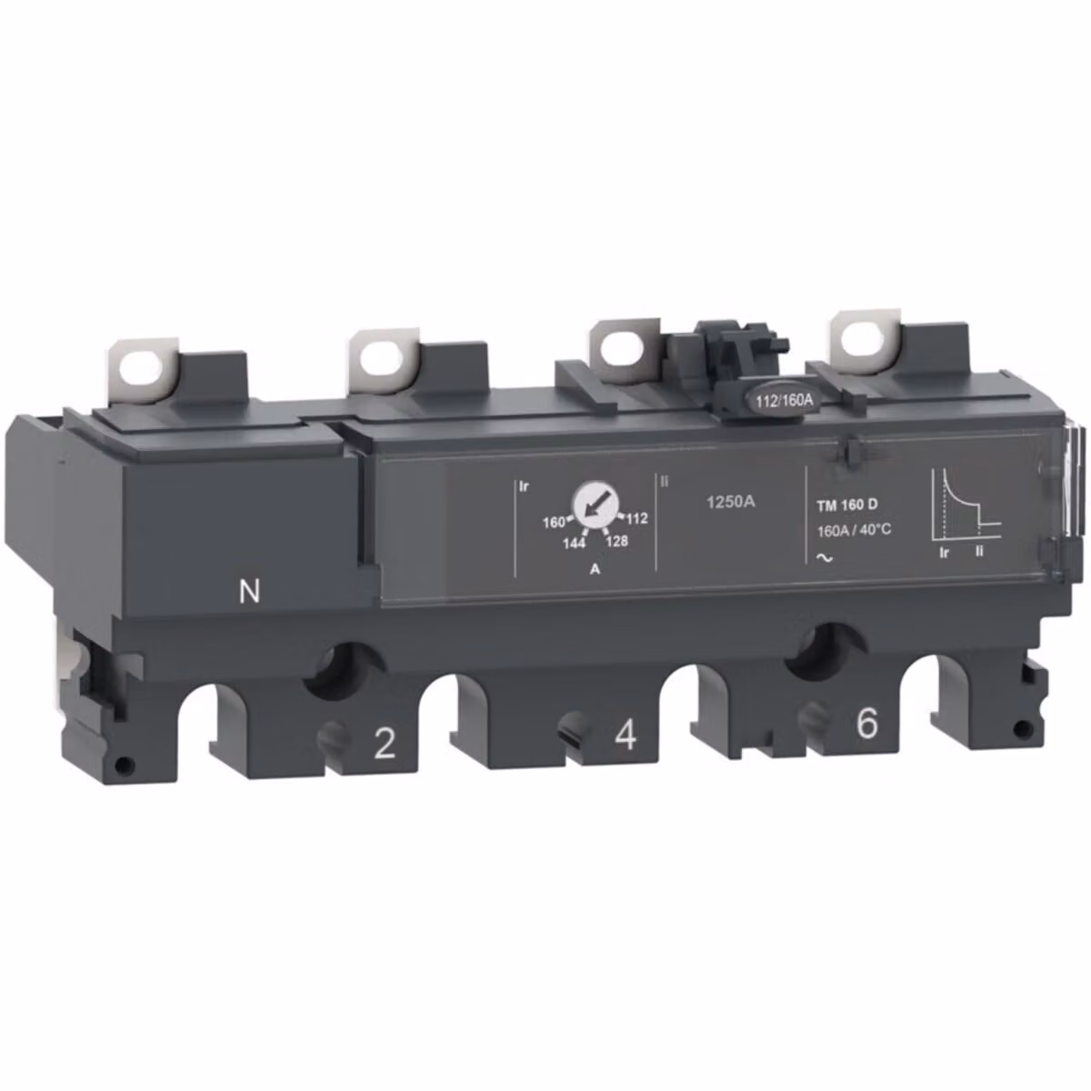 Dispositivo di sgancio termomagnetico Schneider Electric C106TM100