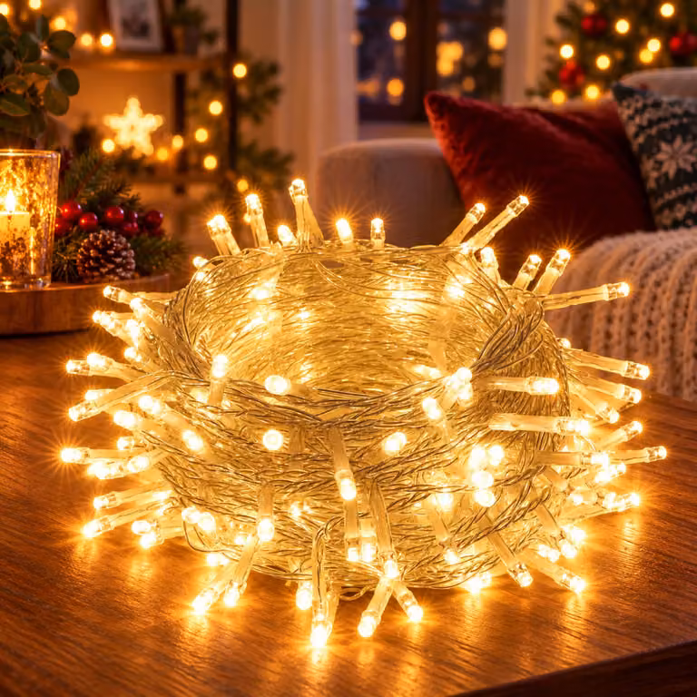 20M 200LEDs 8 modalità di luci fiabesche potenza, timer, funzione di memoria, LED Natale luci fiabesche festa decorazione luce albero di Natale illuminazione giardino, bianco caldo