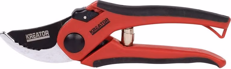 Kreator Forbici da giardino universali 20,5 cm Forbici per fiori Lama antiaderente - Forbici da giardino Bypass Acciaio al carbonio