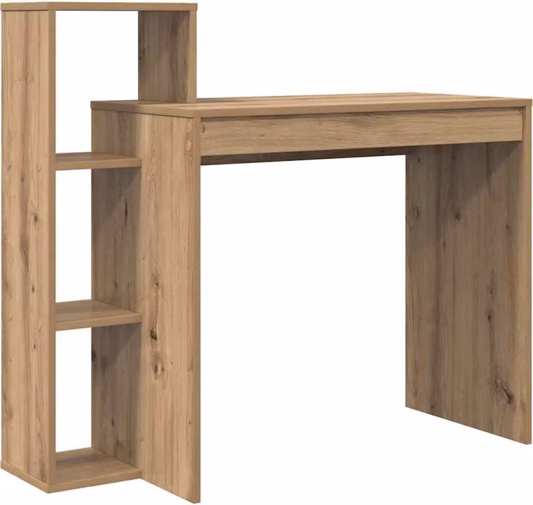 Scrivania Rovere artigianale 100 x 40 x 90 cm Legno multistrato
