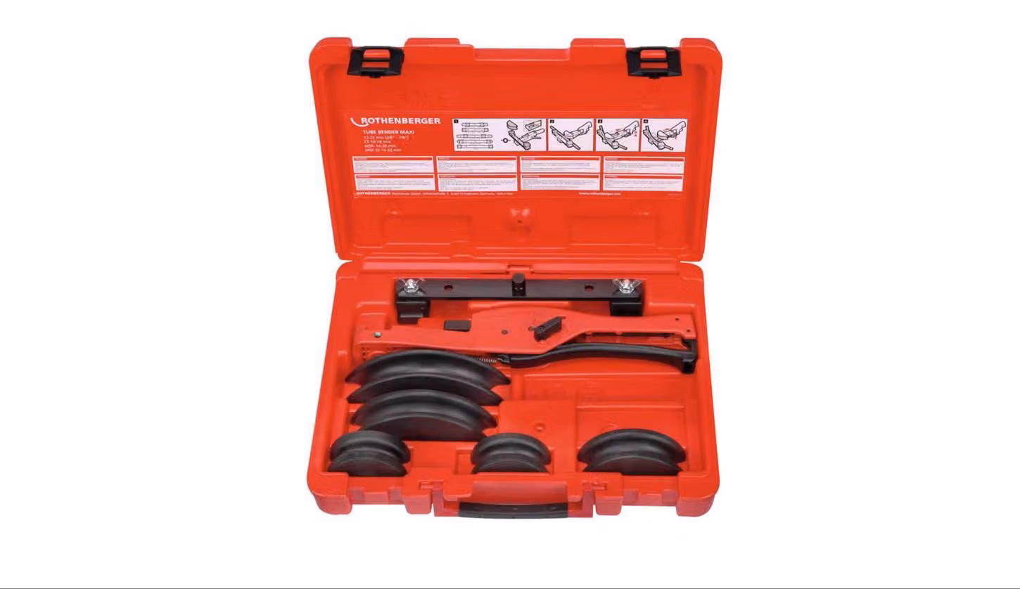 Set di curvatubi Rothenberger TUBE BENDER MAXI, 3/8-1/2-5/8-3/4-7/8"