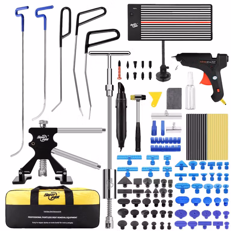 Kit per la riparazione di ammaccature senza vernice, facile da usare, efficace per piccole ammaccature, modello QK0248UK