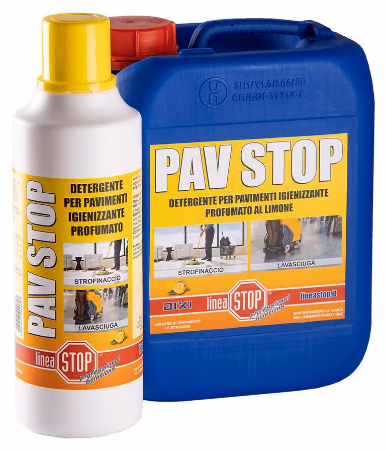 DETERGENTE PROFUMATO PER PAVIMENTI 'PAV STOP' 1 lt