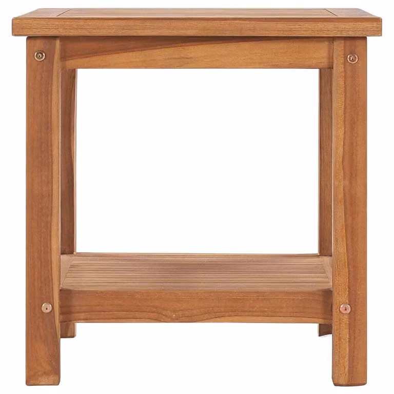 vidaXL Tavolino 45x45x45 cm in legno massiccio teak