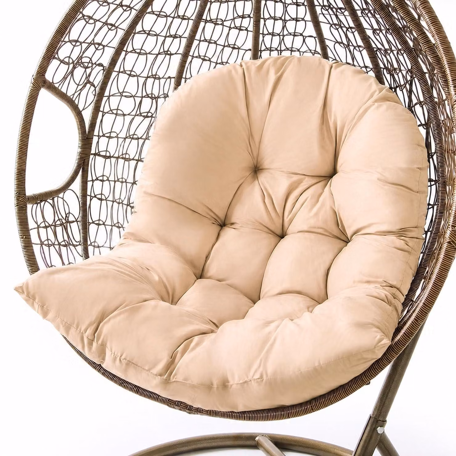 Omgoods - Cuscino per poltrona a dondolo, 80 x 120 cm, adatto per interni ed esterni