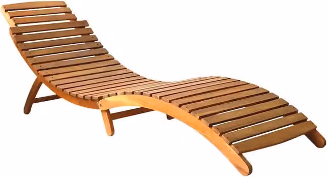 Lettini Prendisole 2 pz | Sdraio da giardino | Lettino da sole con Cuscini in Legno Massello d'Acacia
