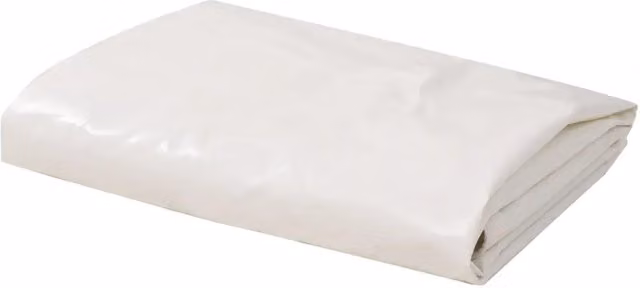 Telone in PVC bianco vidaXL 4x7 m 650 g/m²