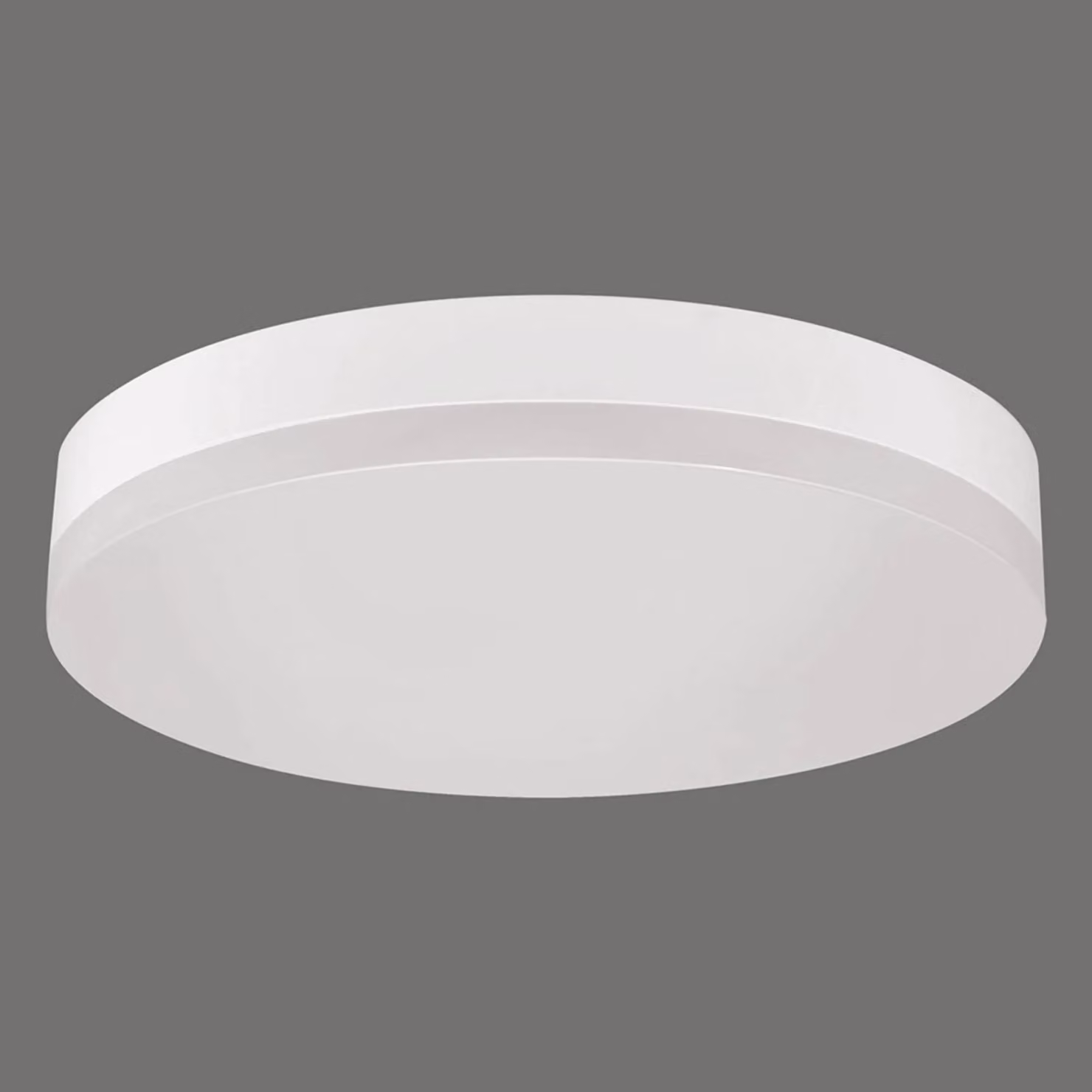 ACB ILUMINACIÓN Plafoniera Madison, Bianco / Opale, Bagno, Plastica, Moderno, Plafoniera