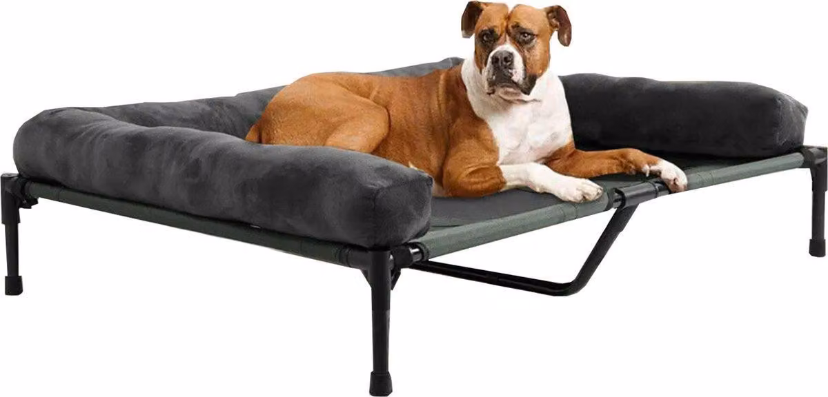 Letto per cani Bolt Edge su gambe - XXL - Letto ortopedico per cani - 110x80cm