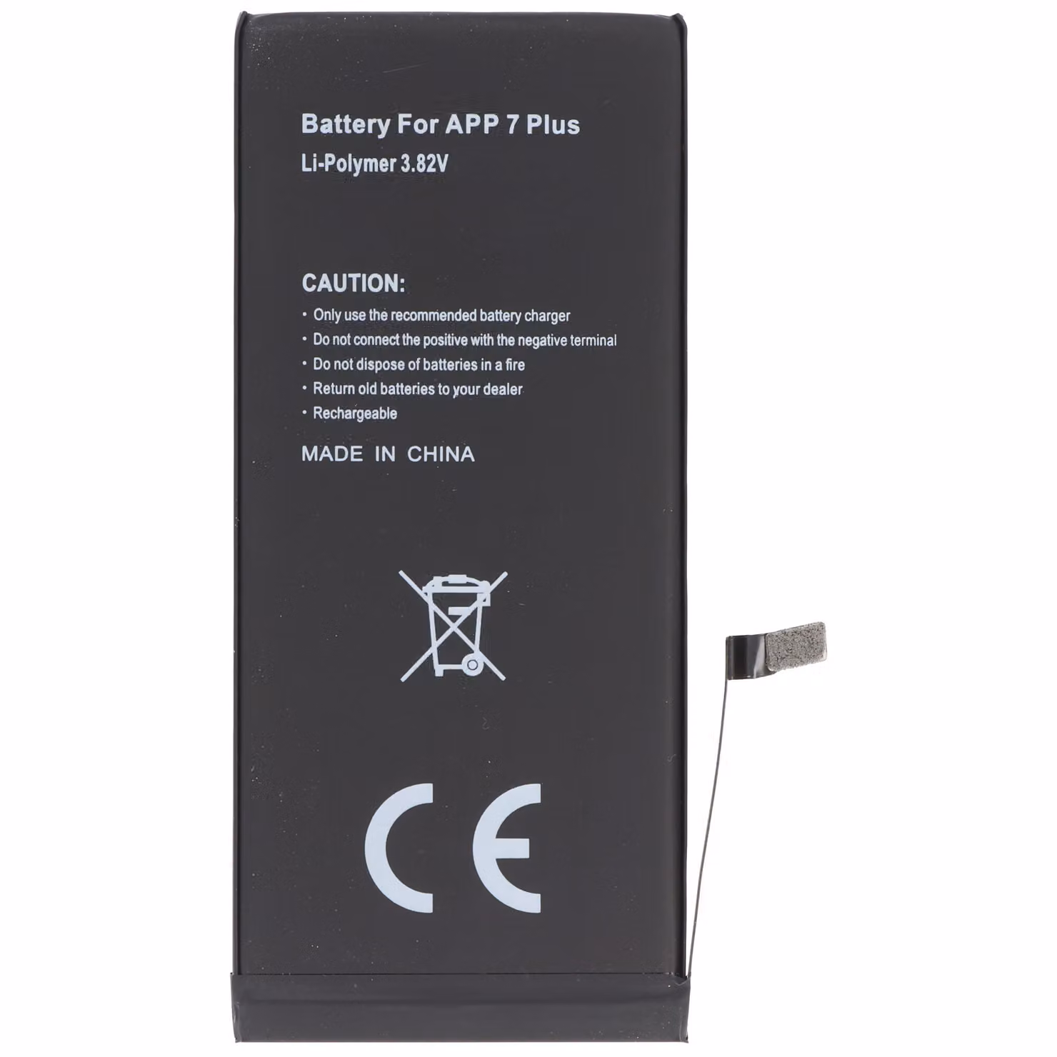 Batteria AccuCell adatta alla batteria dell'Apple iPhone 7 Plus 616-00249