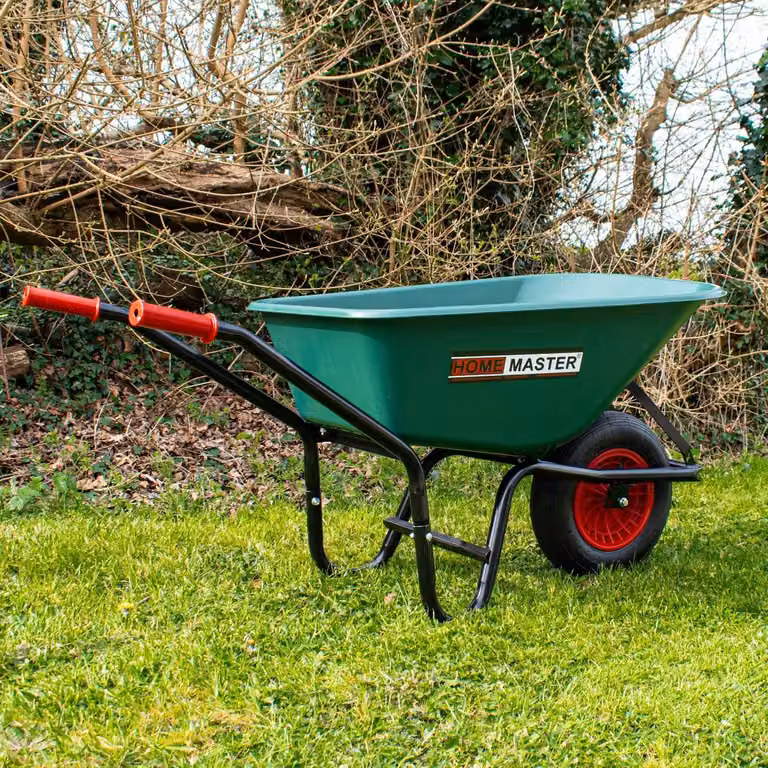 Carriola industriale - Capacità: 90 litri - Portata: 150 kg - Ruota pneumatica