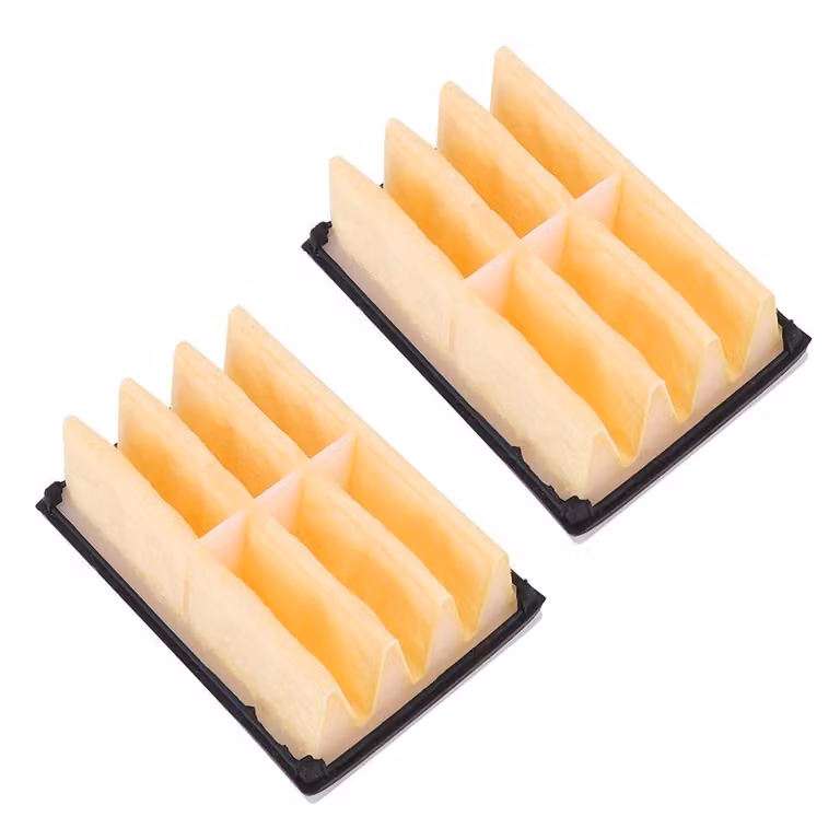 2Pcs Motosega filtro dell'aria Accessori di ricambio adatto per Husqvarna 261 262 268 272 272XP 394