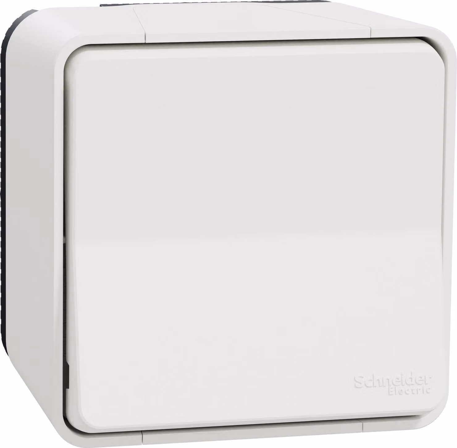 Mureva Styl - Interruttore on/off - montaggio a parete completo - IP55 - IK08 a connessione automatica - bianco - SCHNEIDER ELECTRIC - MUR39021