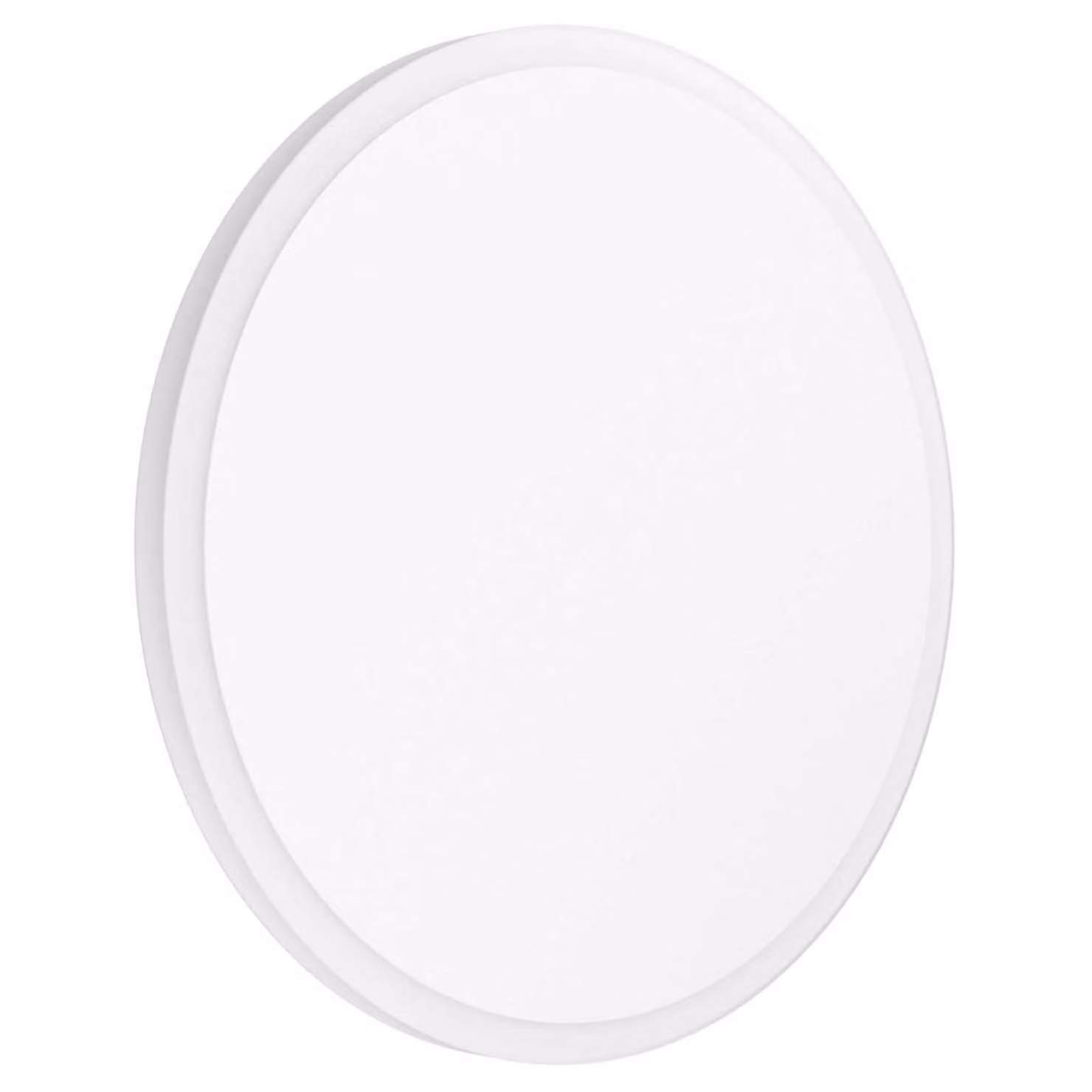 EGLO Plafoniera LED Mongodio 1, lampada da parete a 1 luce, lampada da soffitto in acciaio e plastica in bianco, lampada da soggiorno, bianco caldo, Ø 25 cm