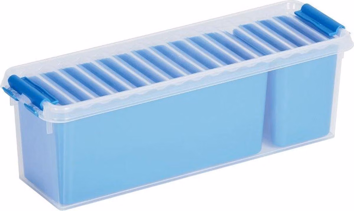 Contenitore Sunware Q-Line – Contenitore misto – Blu – 1,3 litri