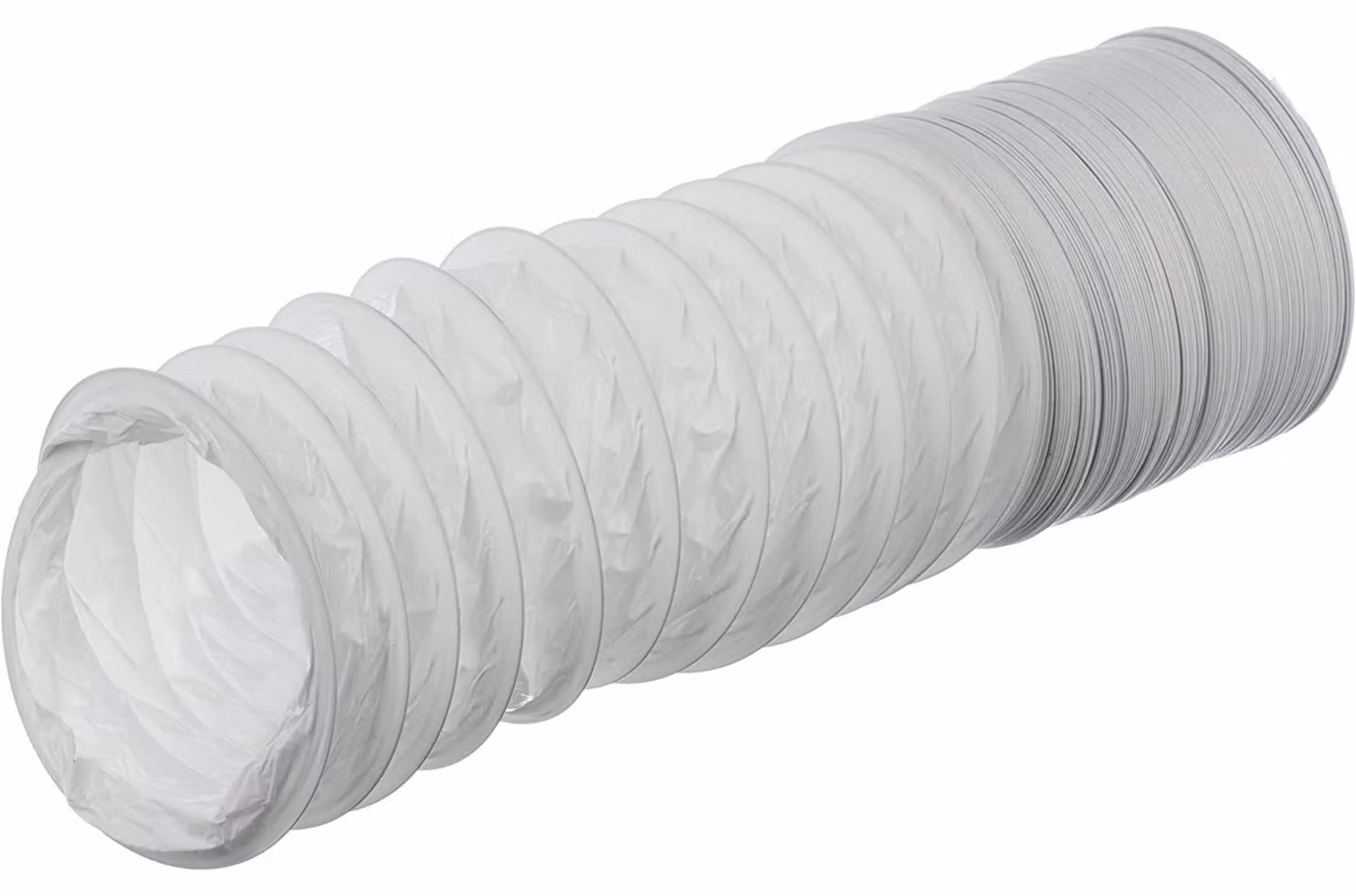 Omgoods - Tubo flessibile per ventilazione, diametro 125 mm / lunghezza 6 metri, in PVC, ideale per cappe aspiranti