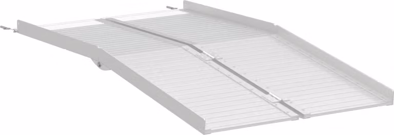 Rampa per sedia a rotelle 270 kg Argento 270 kg Alluminio
