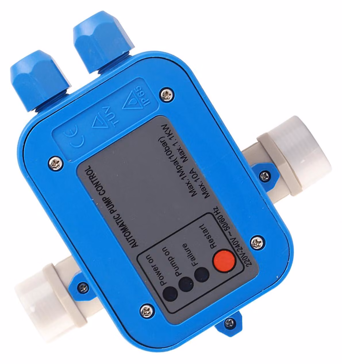 Regolazione automatica della pressione per pompa dell'acqua - Regolatore di pressione elettronico, 1 MPa, 10 bar - Numero di modello: 74251s9wuy268