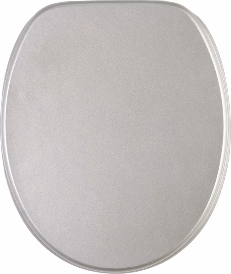 SANILO® Sedile per WC con chiusura ammortizzata glitter argento, sedile per WC, sedile per WC, sedile per WC, sedile per WC, sedile per WC direttamente dal produttore