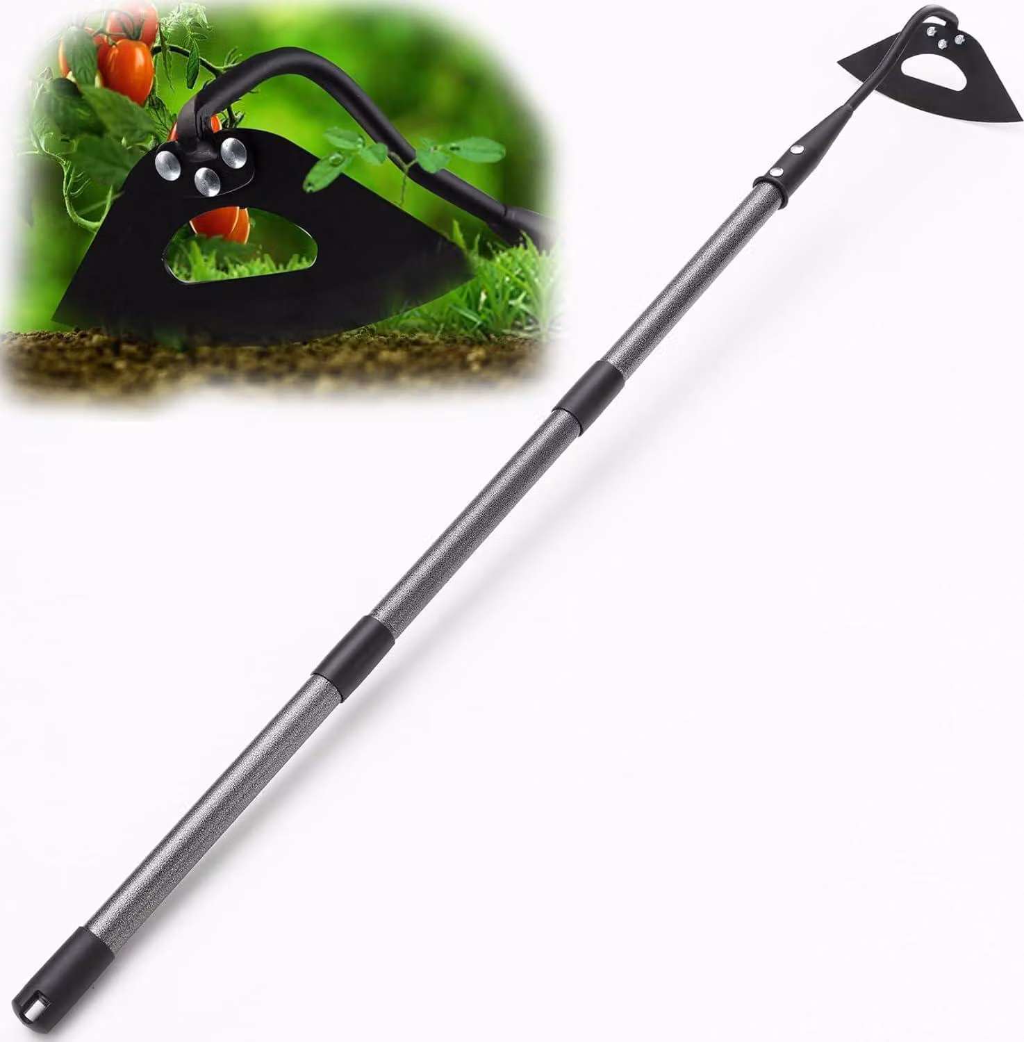 Attrezzo da giardinaggio con lama affilata, 101 cm, regolabile, per lavori di giardinaggio