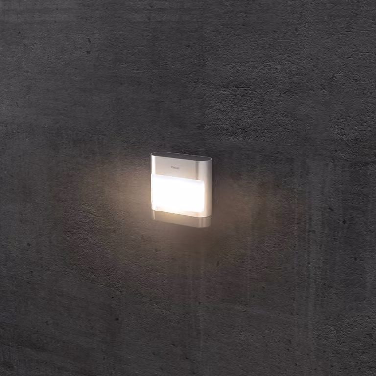 Theben Applique da esterni a LED theLeda D SL AL, Alluminio / Grigio / Zincato, Alluminio, Moderno, Applique LED da esterni
