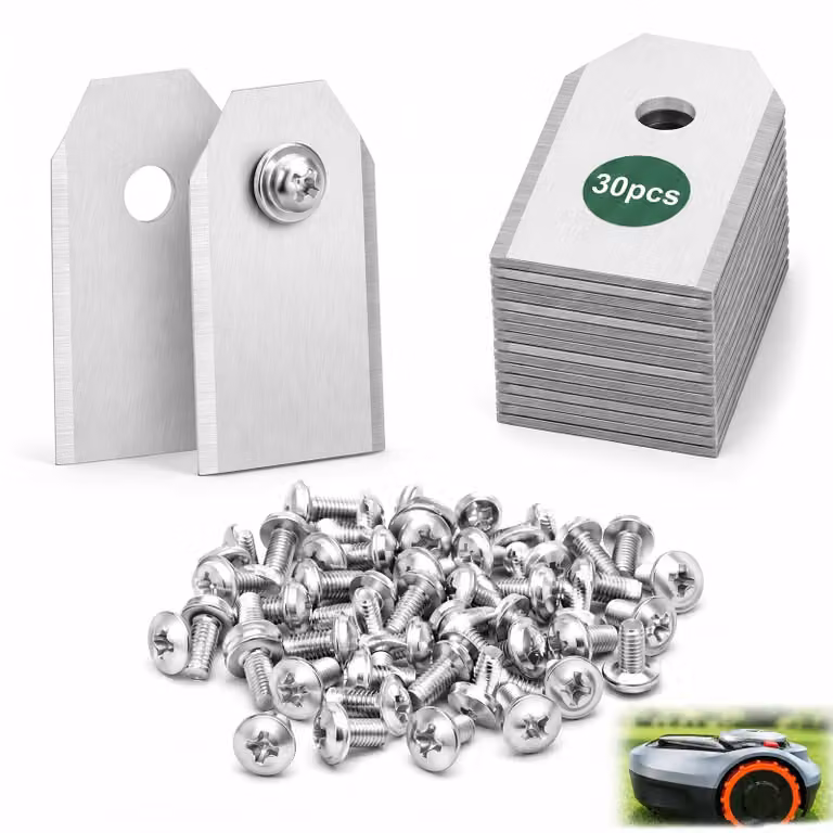 Set di 30 lame di ricambio per tosaerba robot