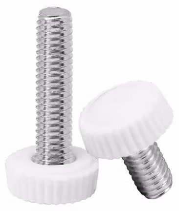 Viti autofilettanti in plastica M5x16mm - 20 pezzi - Testa piatta - Facilmente inseribili senza utensili - Viti di fissaggio