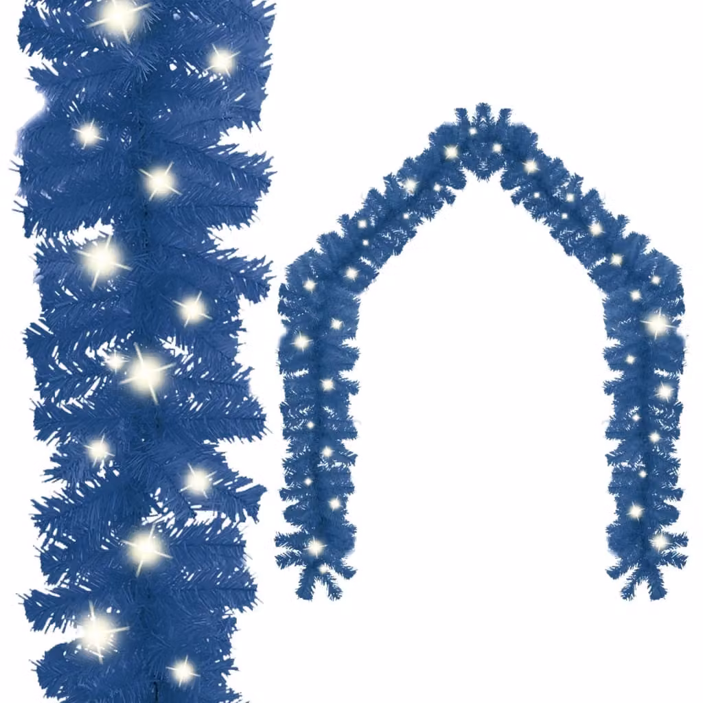 The Living Store Ghirlanda natalizia con LED 5 m blu