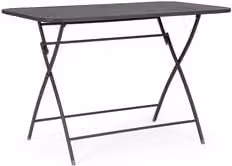Tavolo da esterno pieghevole Yes Everyday in acciaio antracite L: 110 cm, P: 70 cm, H: 72 cm