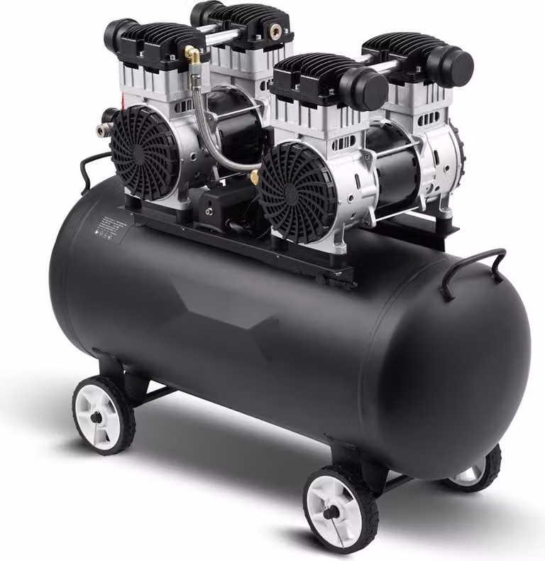 Compressore d'aria 75L - compressore whisper 125PSI - aria compressa 3kW - compressore silenzioso per applicazioni professionali