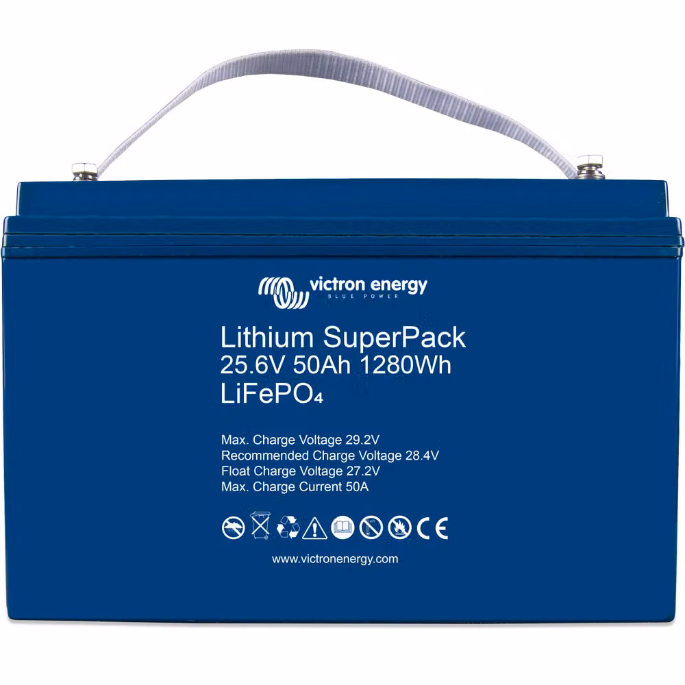 Victron SuperPack al litio 25,6V/50Ah (M8)