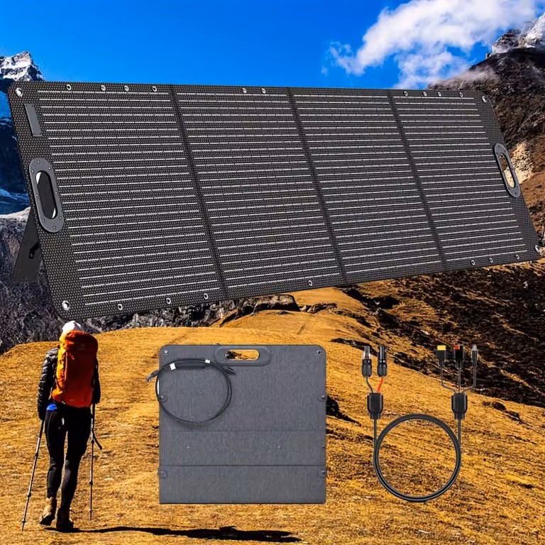 Pannello solare - Pannello fotovoltaico - Celle solari - Energia solare - Pannello solare da 200W - Silicio monocristallino