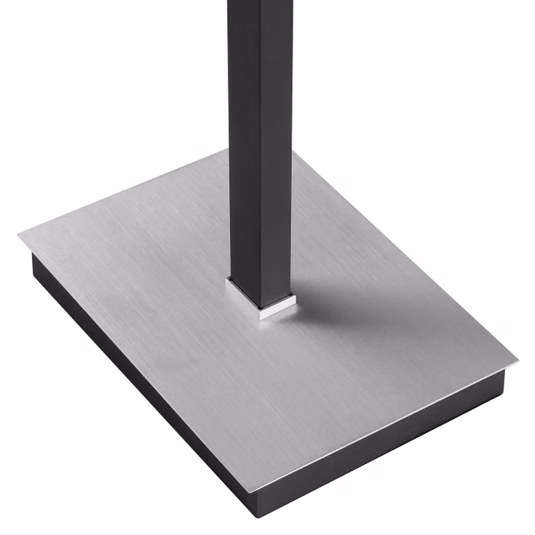 Brilliant Lampada da terra a LED Pulse, dimmerabile, Nero, Soggiorno / Sala da pranzo, Metallo, Moderno, Lampada LED da terra