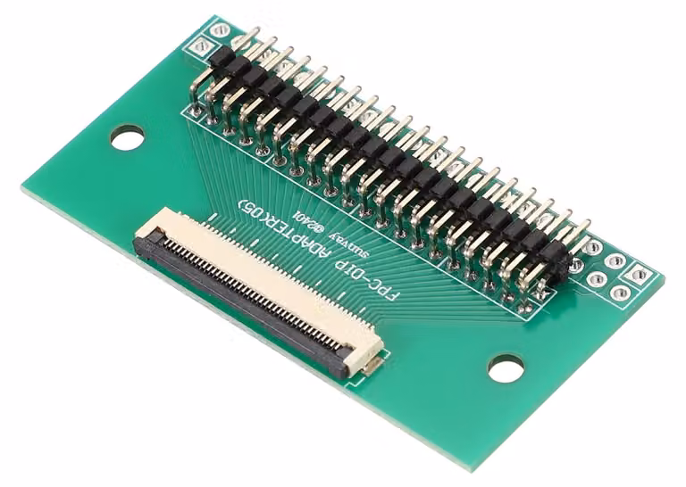 Scheda di connessione FFC/FPC, 40 pin, passo di 0,5 mm, doppia fila