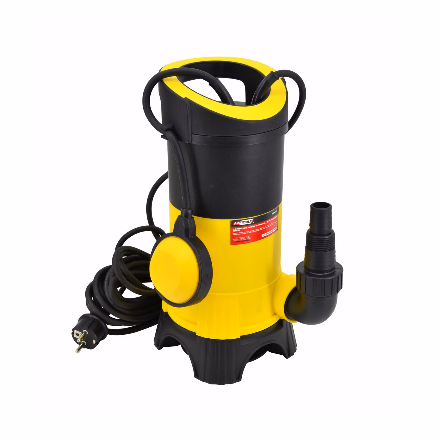 Awtools Pompa per acqua sporca con galleggiante 900W Q1Dp